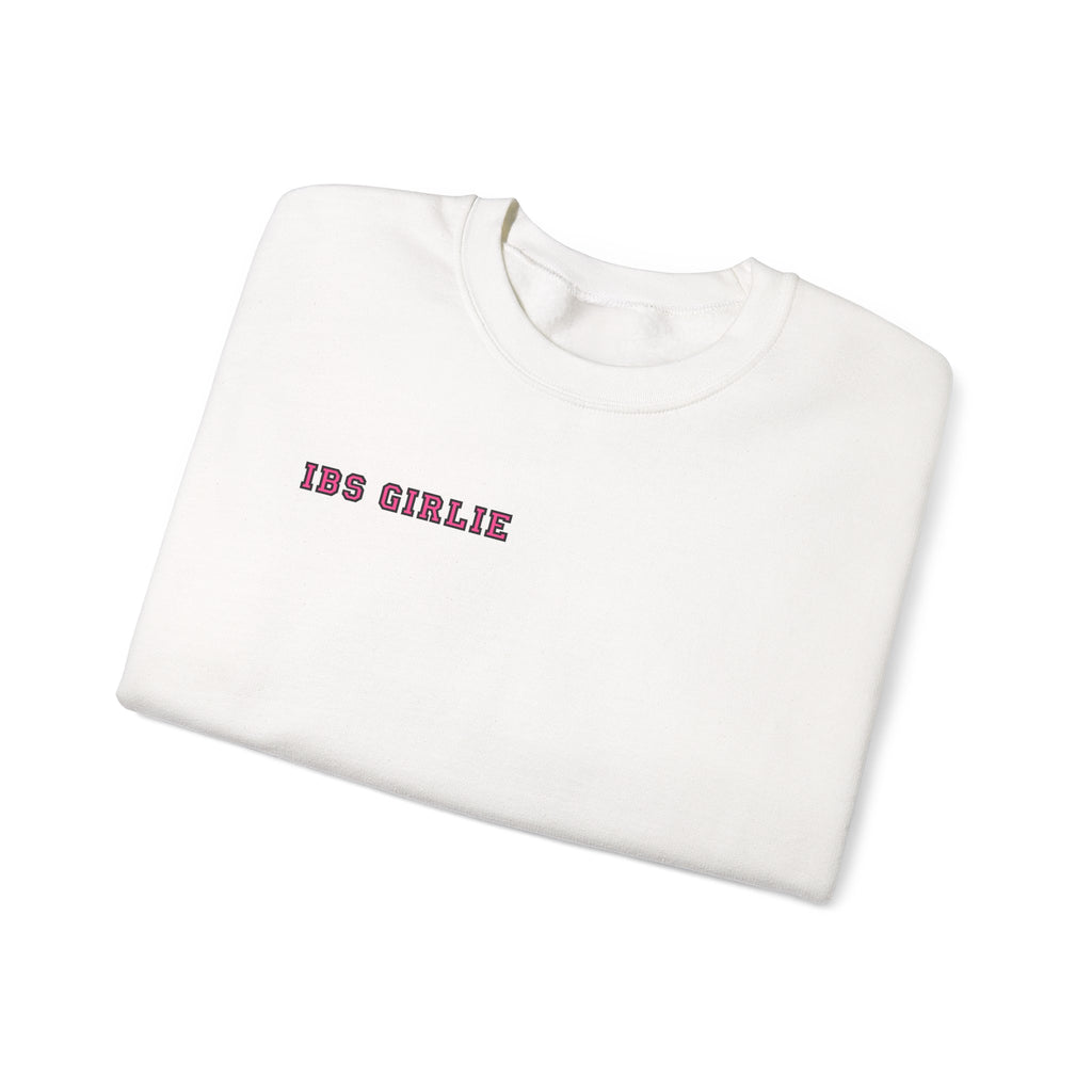 IBS GIRLIE Deuce Chest Crewneck