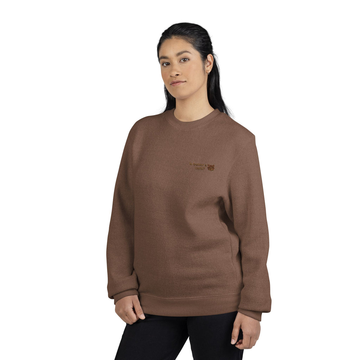 Is Butter A Carb? Crewneck — Embroidered