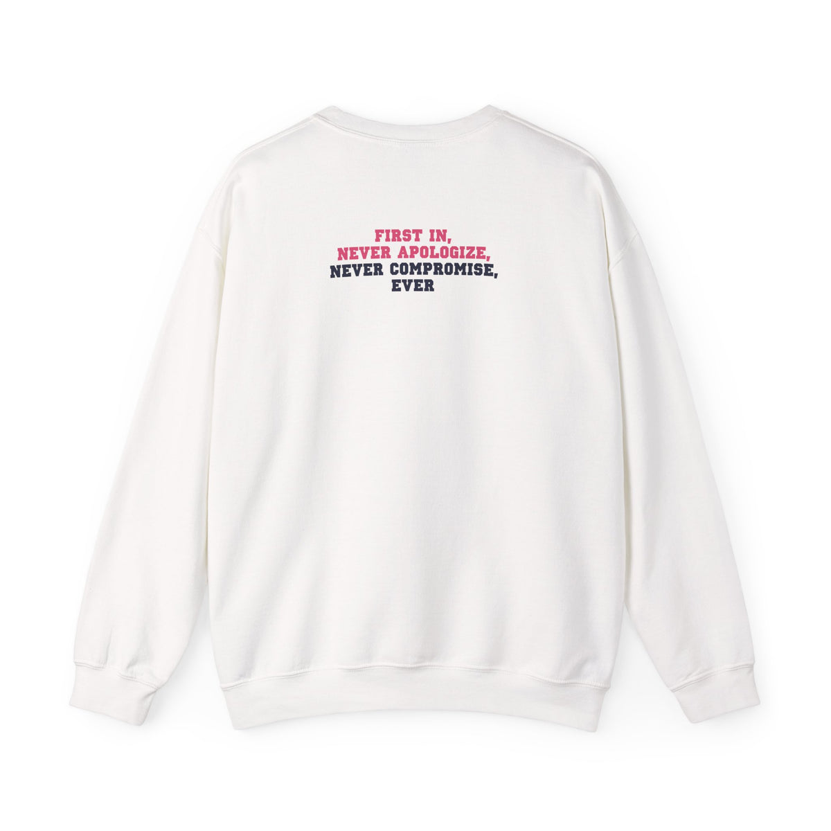 Women In Finance Crewneck — First In, Never Apologize