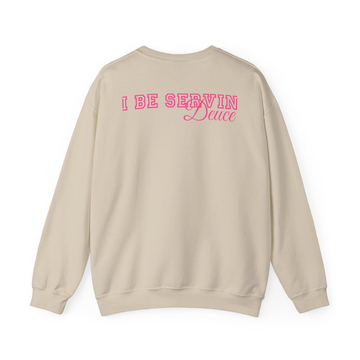 IBS GIRLIE Deuce Chest Crewneck