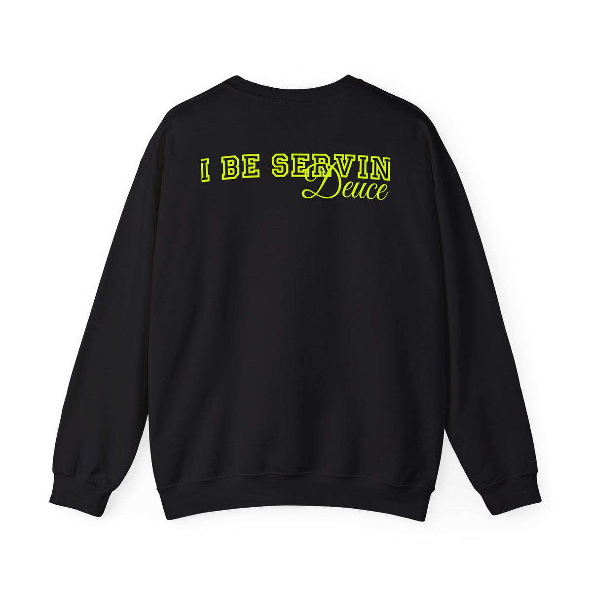 IBS GIRLIE Deuce Chest Crewneck