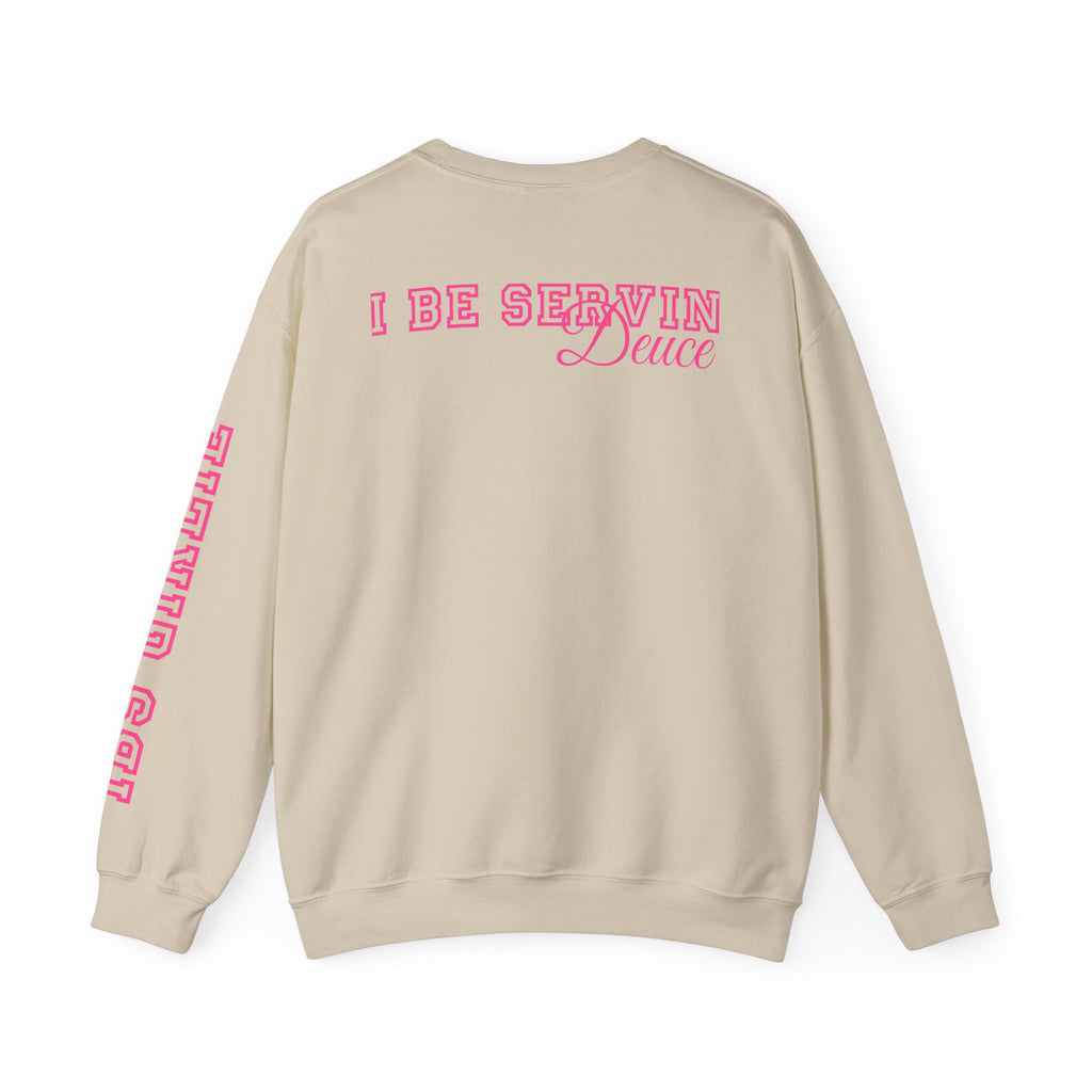 IBS GIRLIE Deuce Sleeve Crewneck