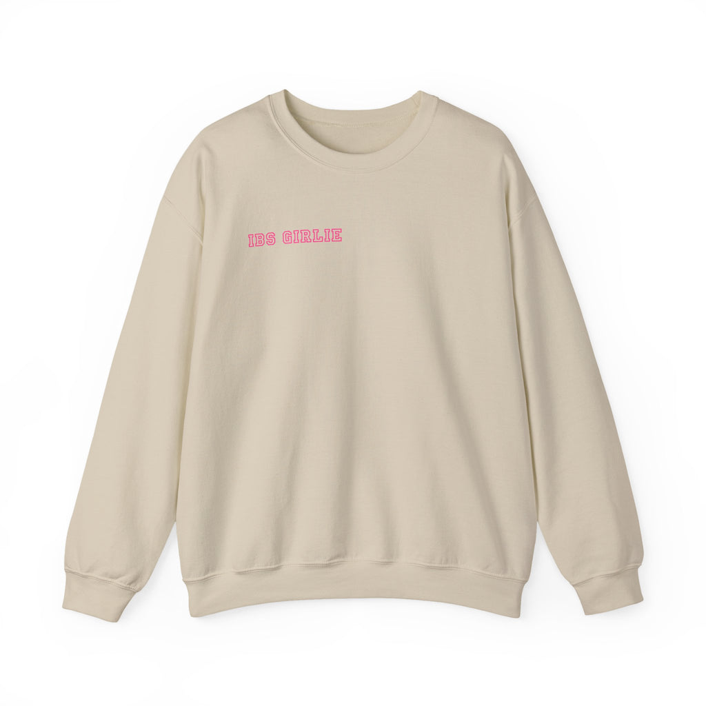 IBS GIRLIE Deuce Chest Crewneck