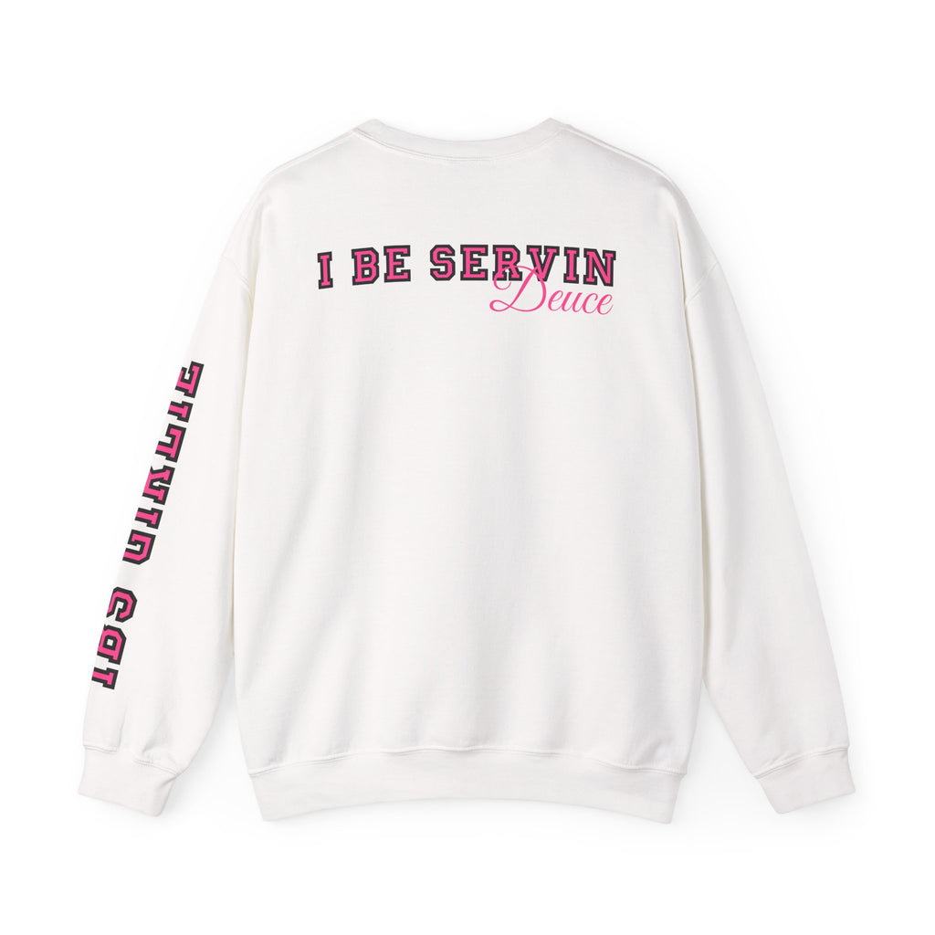 IBS GIRLIE Deuce Sleeve Crewneck