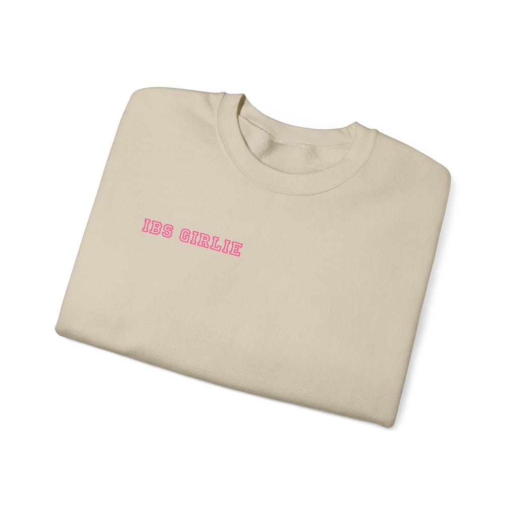 IBS GIRLIE Deuce Chest Crewneck