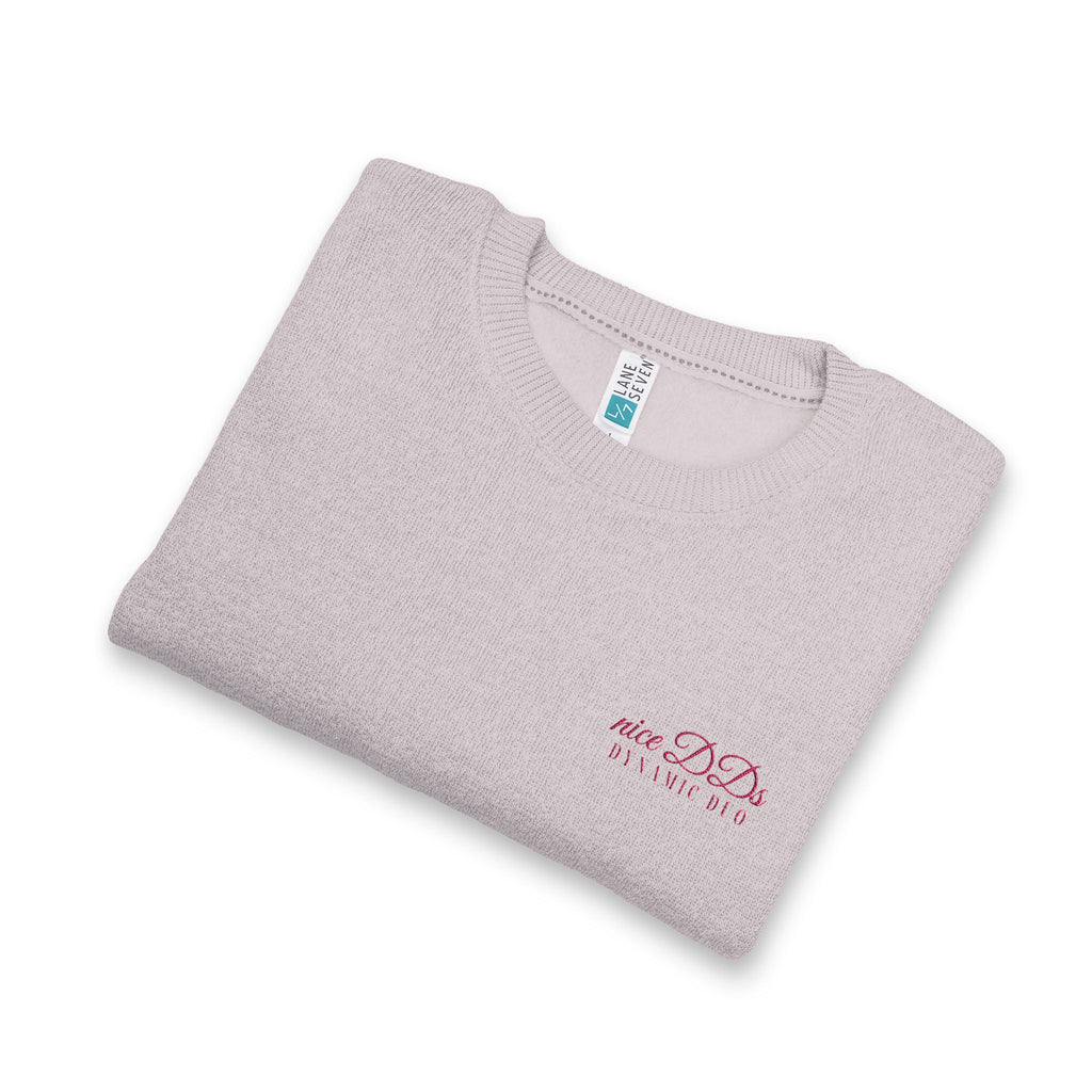 Nice DDs Crewneck — Dynamic Duo — Embroidered