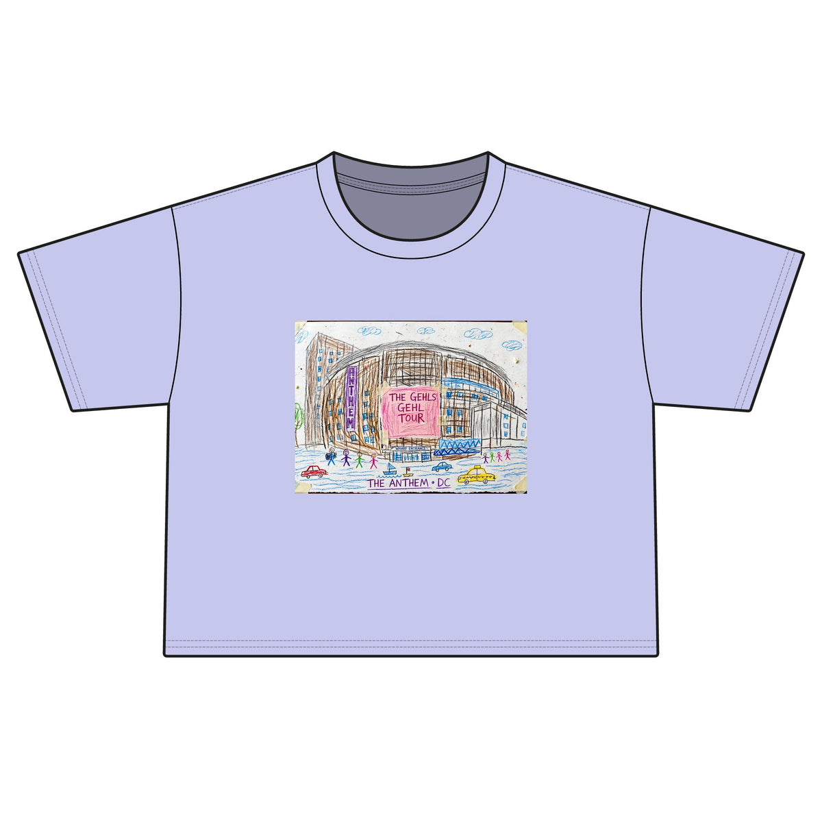 Crayon Tour Tee — Washington DC